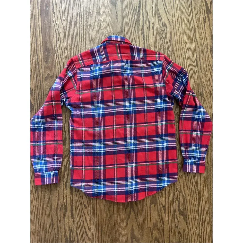 Polo Ralph Lauren Men's Small Classic Fit Plaid Twill Workshirt Lumberjack NWT